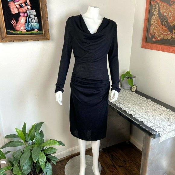 Valentino Dresses & Skirts - Vintage Valentino Boutique Black Sweater Dress